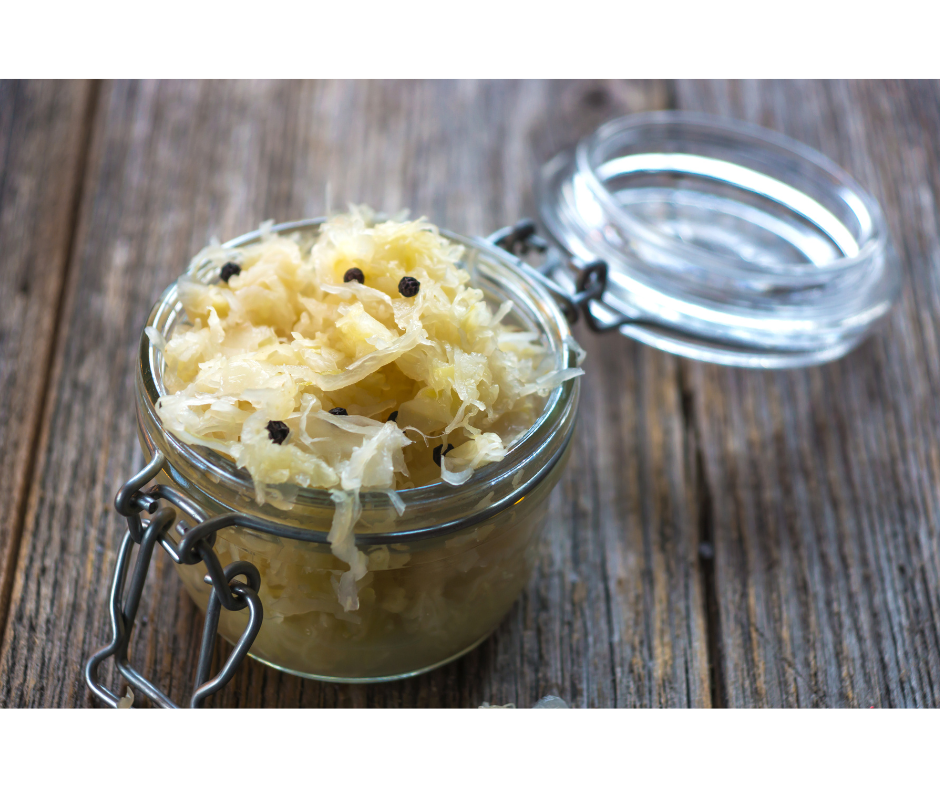 Hey, what's sauerkraut doing here?