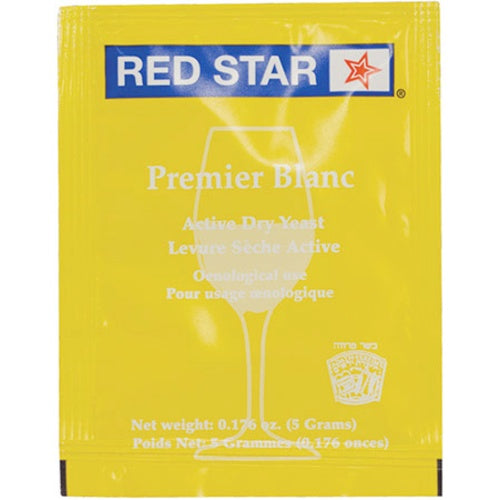 Red Star Dry Wine Yeast - Premier Blanc Champagne