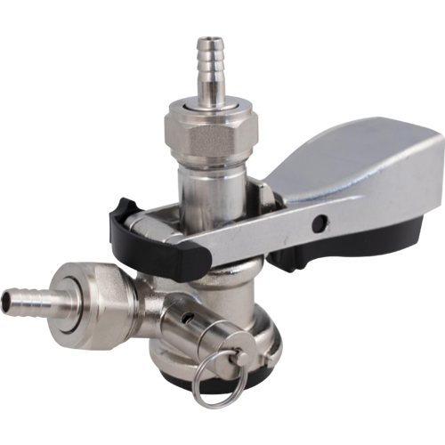 Sanke Keg Beer Tap - D-Style Coupler - Stainless Probe - PRV