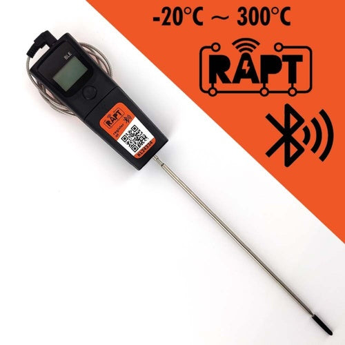 RAPT Bluetooth Thermometer for BrewZilla Gen 4 - RAPT Portal Compatible - Backlit Digital Display