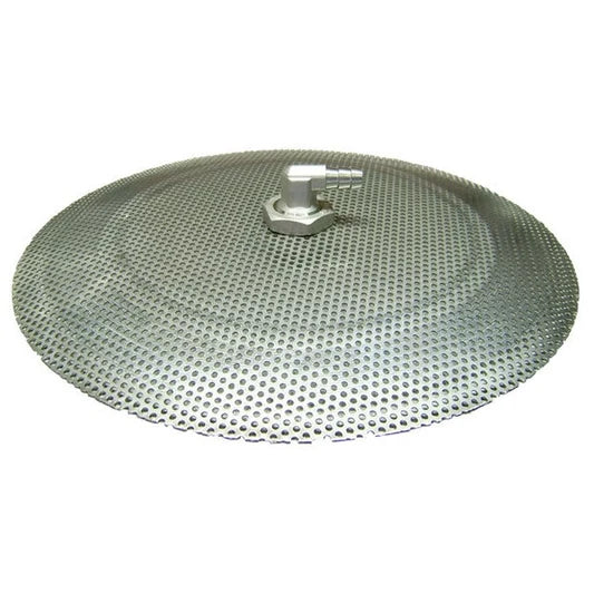 False Bottom Stainless Steel Domed