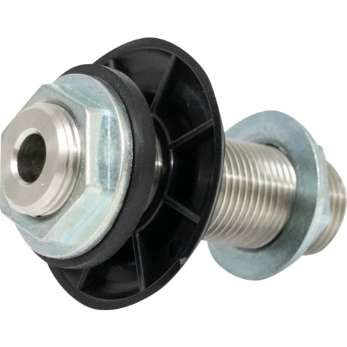 Beer Faucet Shank | Pass Through | Stainless | 3"