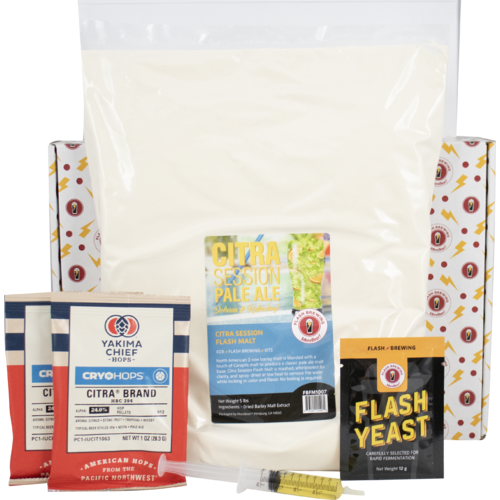Flash Brewing™ | Citra® Session Pale Ale | 5 gal Beer Recipe Kit | Just Mix & Ferment