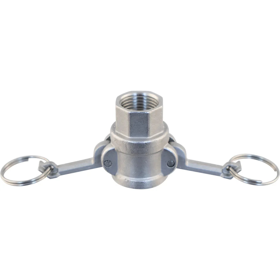 Stainless Steel Camlock - Female Cam X 1/2 in. Female (Type D)