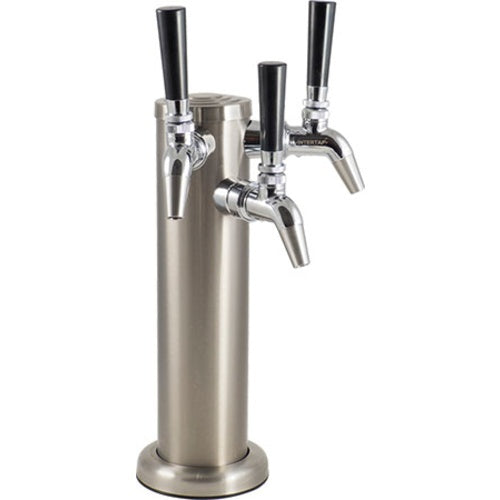 Komos Kegerator Three-Tap Tower with Intertap Faucets