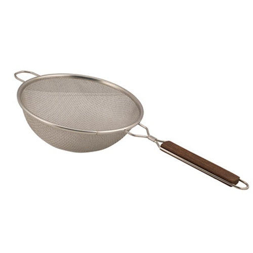 Stainless Steel Double Mesh Strainer - 10-1/4" wide