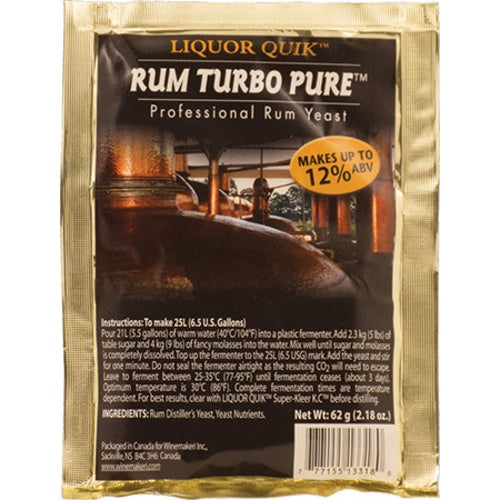Liquor Quik Rum Turbo Pure