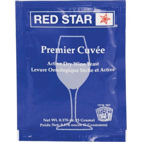 Red Star Dry Wine Yeast - Premier Cuvee