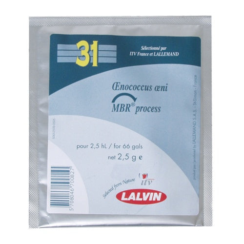 Lallemand Dry Malolactic Wine Bacteria - LalVin 31