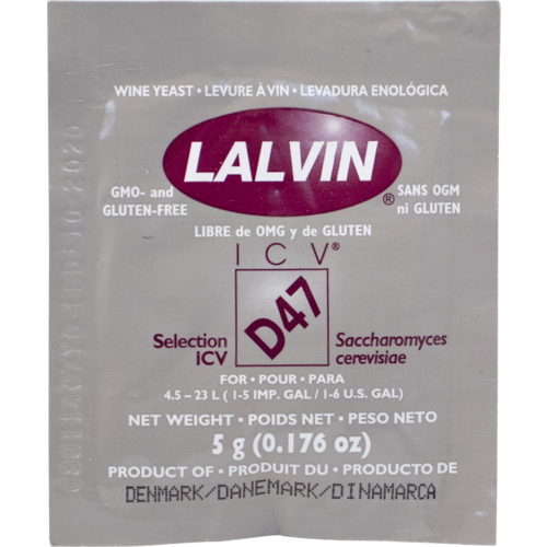 Lalvin Dry Wine Yeast - ICV-D47