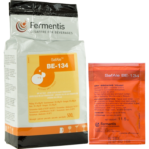 Fermentis Dry Yeast - Safale BE-134