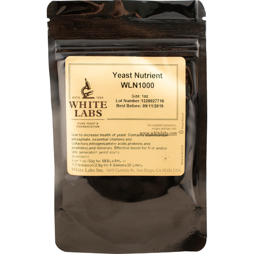White Labs Yeast Nutrient WLN1000