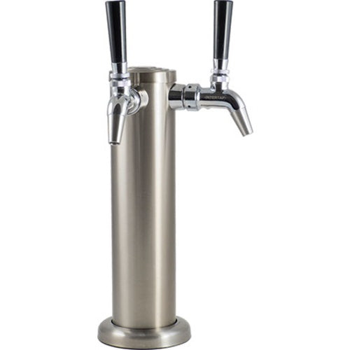 Komos Kegerator Two-Tap Tower with Intertap Faucets