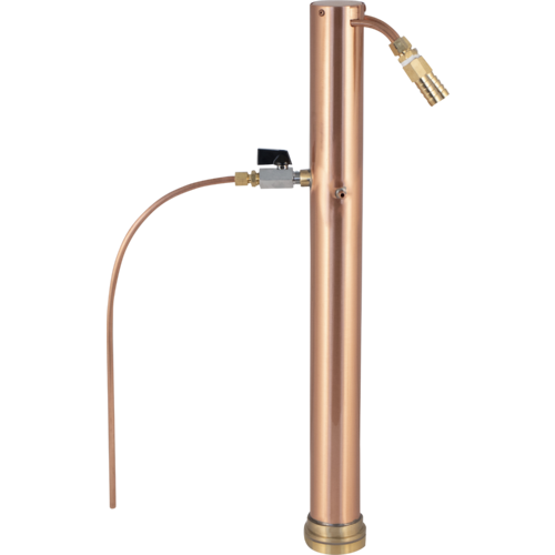 AlcoEngine Copper Reflux Still w/ Barbs