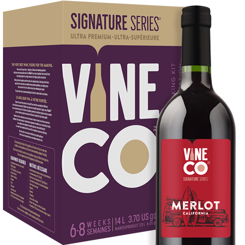 VineCo Wine Kit - Signature Series - Merlot, California