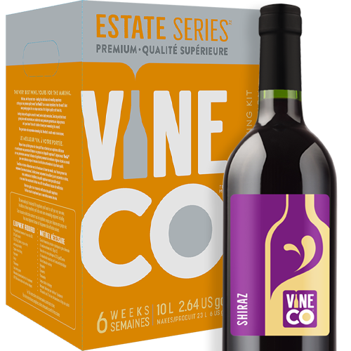VineCo Wine Kit - Estate Series - Shiraz, AUS