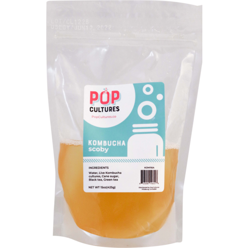 Pop Cultures - Kombucha SCOBY Starter Culture