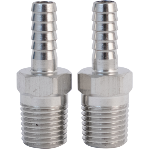 KOMOS Stainless Barb - 1/4 in MPT