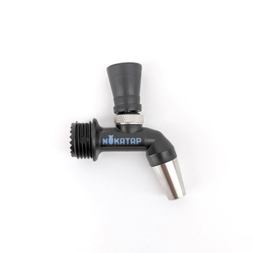 NukaTap Mini Beer Faucet - Matte Black - Forward Sealing