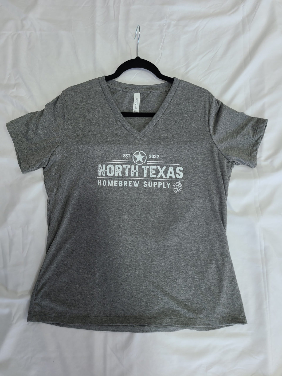 NTHBS Short-Sleeve Women's T-Shirt - Grey Banner Logo