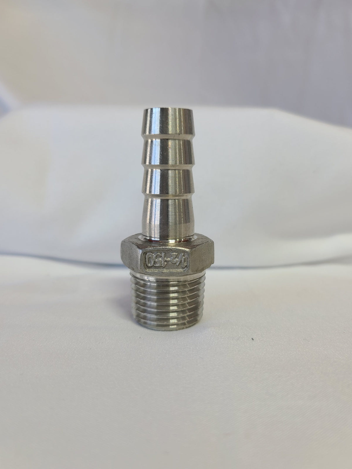 Stainless Male 1/2" NPT x 1/2" Hose Barb