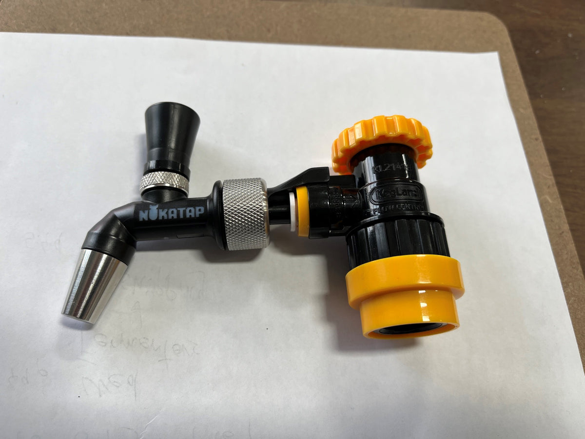NukaTap Mini Beer Faucet Kit with Ball Lock Connector